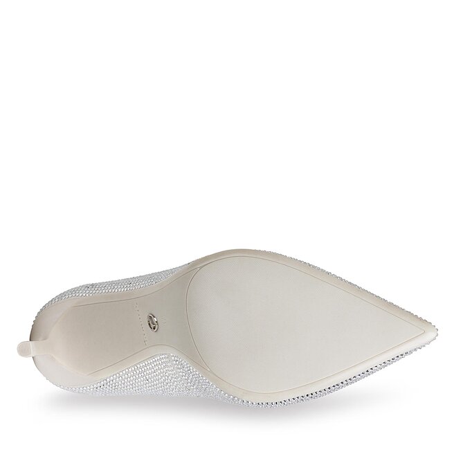 Tamaris silver glam pumps sales