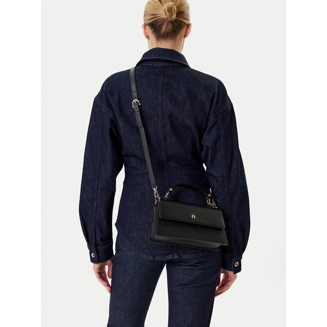 Torebka Aigner Delia S 132985 Czarny -