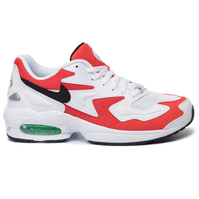 Nike Skor Nike Air Max2 Light AO1741 101 White/Black/Habanero Red