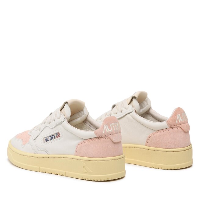 AUTRY Sneakersy AUTRY AULW SL03 Wht/Coral