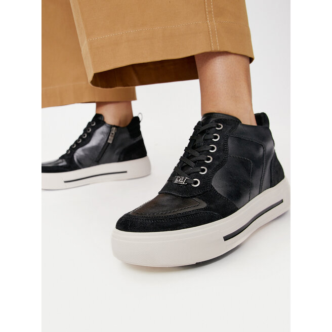 Sneakersy Caprice 9-25151-43 Czarny - kobiece