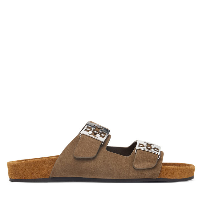 Klapki Tory Burch Mellow Slide 171151 Brązowy -