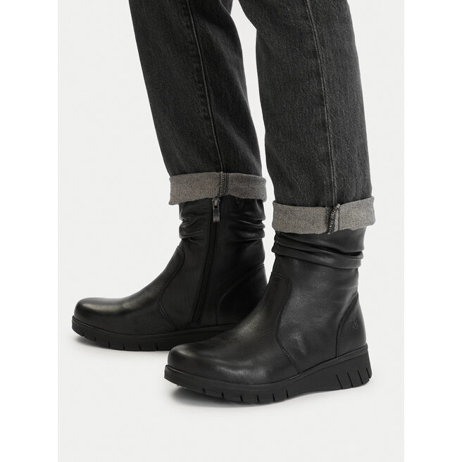 Botki Caprice 9-26455-45 Czarny - kobiece