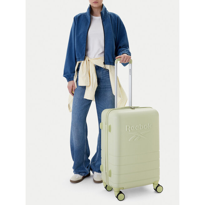 Walizka średnia Reebok CEO-RBK-WAL-012-M Zielony -