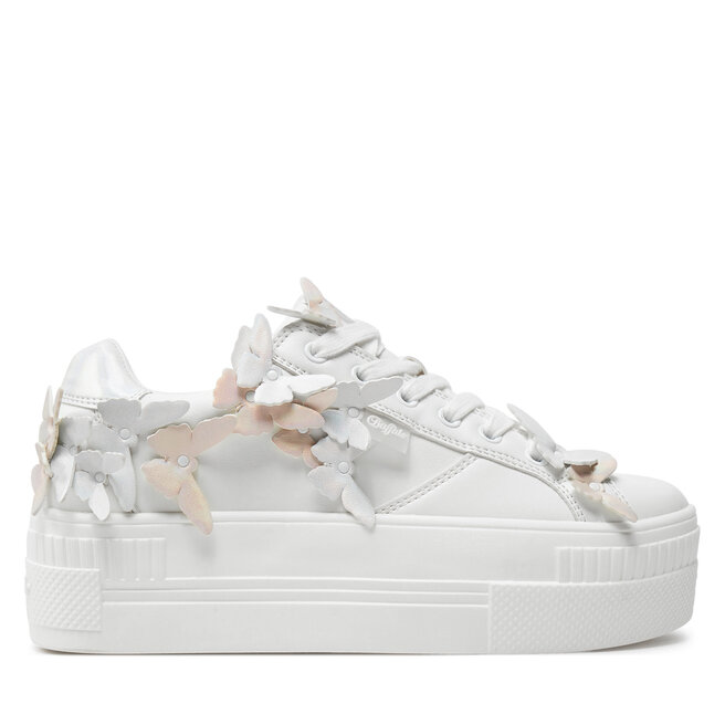 Sneakersy Buffalo Paired Butterfly - Biały