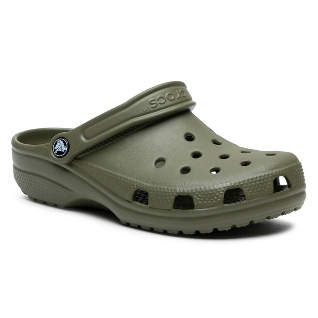 Șlapi Crocs Classic 10001 Army Green 10001 imagine noua