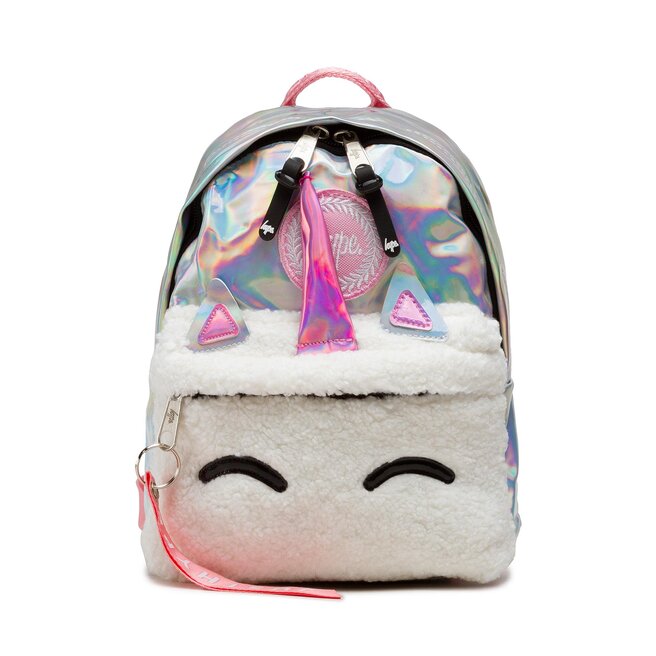 Rucsac HYPE Holographic Unicorn Pocket Crest Mini Backpack YVLR-678 Pink