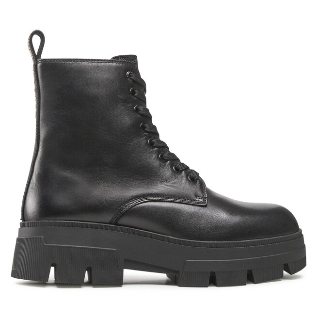 Calvin Klein Jeans Туристически oбувки Calvin Klein Jeans Chunky Combat Laceup Boot YM0YM00559 Black BDS