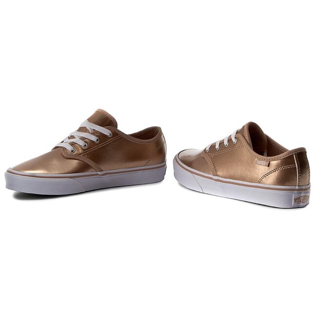 Vans camden stripe gold discount