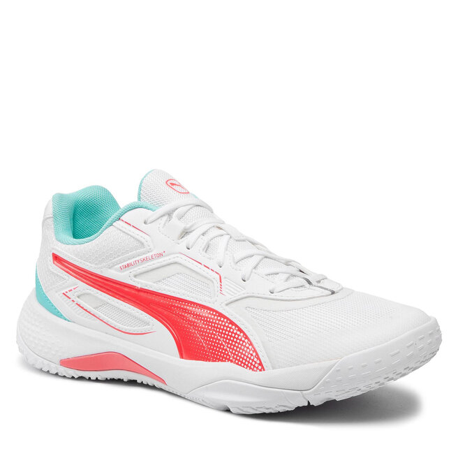 Обувь Puma Solarstrike 106470 03 Puma Wht/Sunblaze/ElektroAqua • Eobuv.com