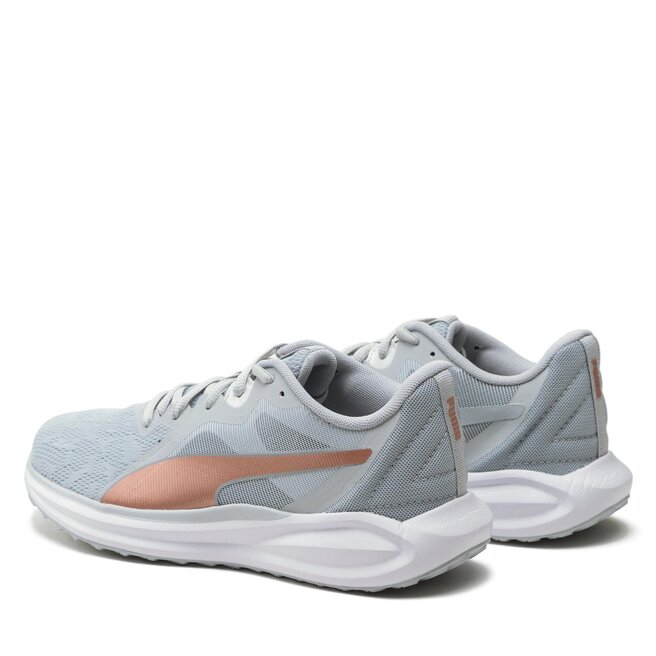 Puma Sneakersy Puma Twitch Runner Metallic Wn's 378548 02 Platinum Grey/Copper Rose