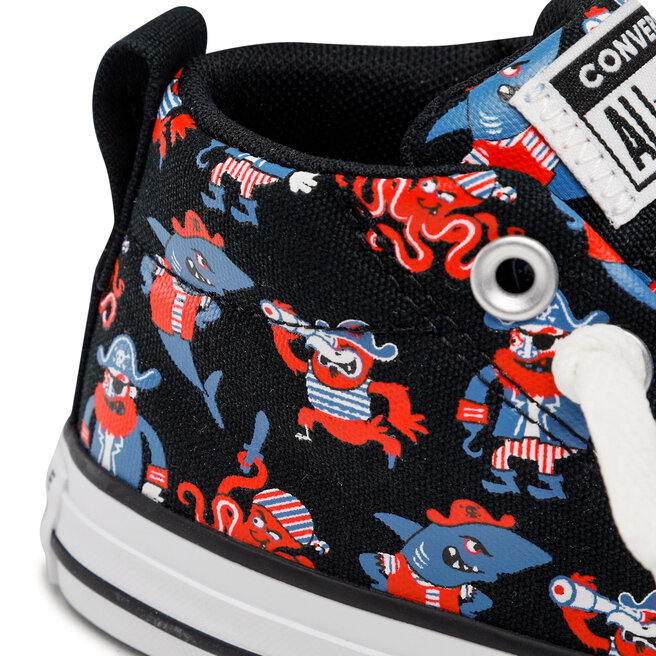 Converse Кецове Converse Ctas Street Mid 672732C Black/Dk Marina Blue