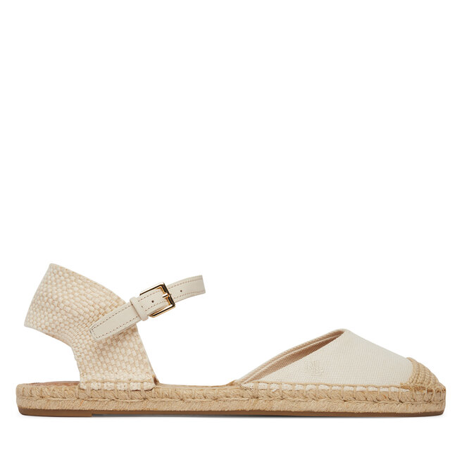 Espadryle LAUREN RALPH LAUREN 802982888003 Biały - kobiece