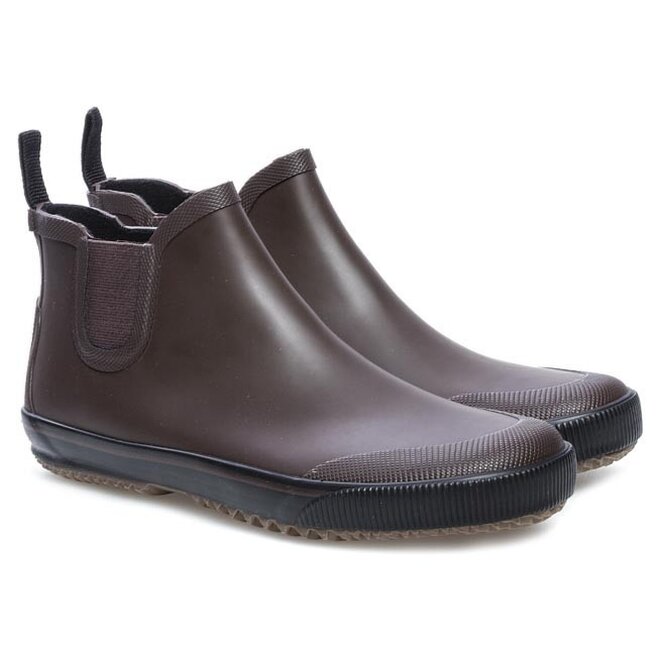 Bottes de pluie Tretorn Strala 47 220102 Brown Black chaussures