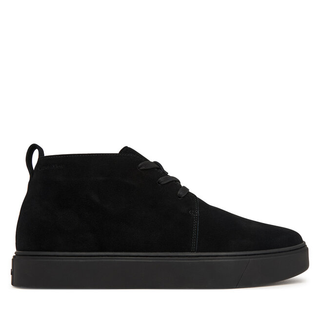 Trzewiki Calvin Klein Hybrid Clean Mid Lace Up Su HM0HM02254 Czarny