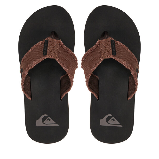 Japonki Quiksilver - Brązowy