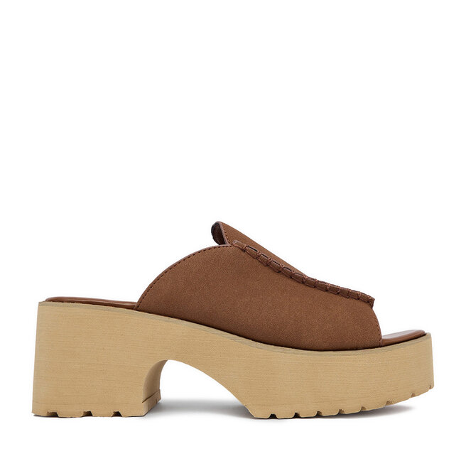 Klapki JENNY CEO-LB-G9338A Brązowy -