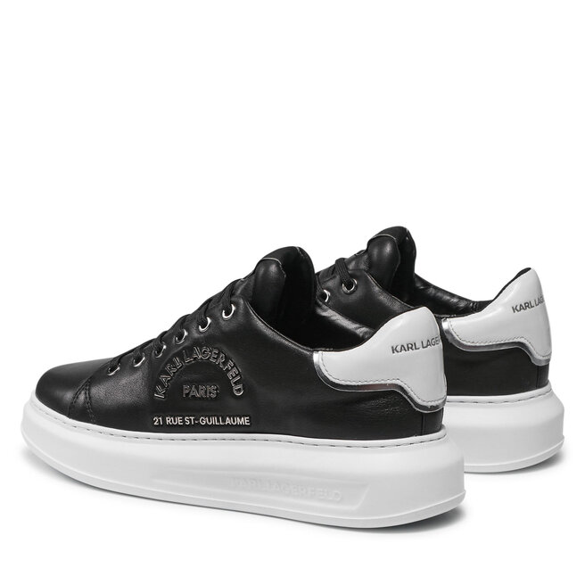 KARL LAGERFELD Sportcipő KARL LAGERFELD KL52539 000 Black Lthr