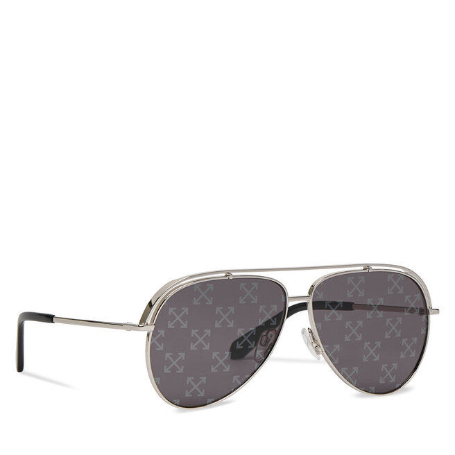 Okulary przeciwsłoneczne Off-White OERI14K Srebrny - kobiece