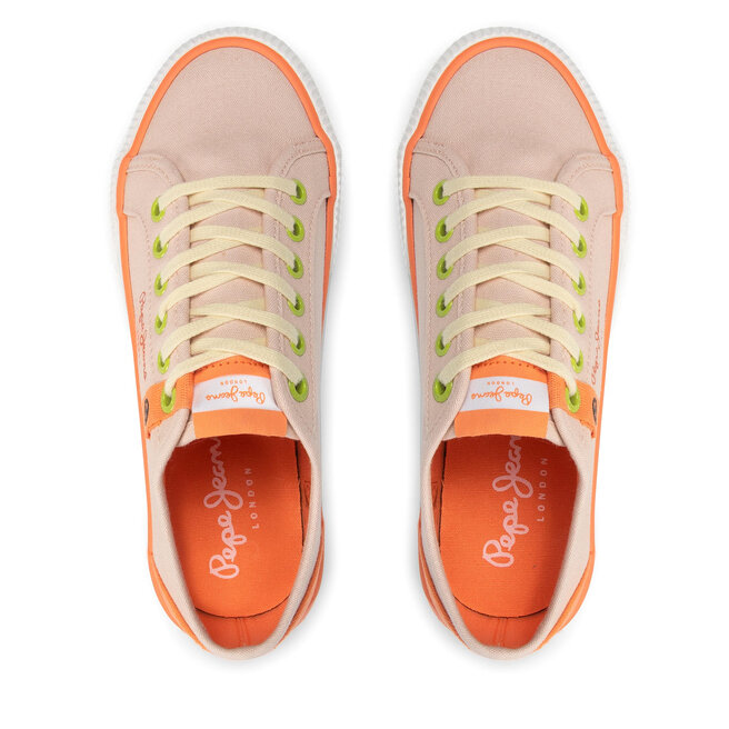 Pepe Jeans Сникърси Pepe Jeans Ottis W Bass PLS31299 Pale Pink 300