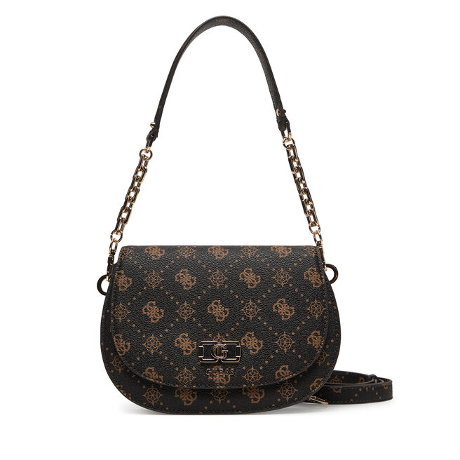 Torebka Guess Emelie Logo HWGP99 28200 Brązowy -