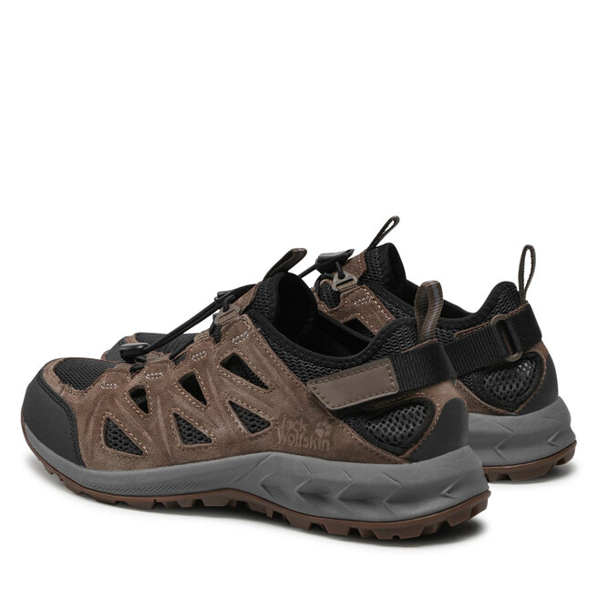 Jack Wolfskin Trekingová obuv Jack Wolfskin Woodland 2 Hybrid Low M 4051301 Brown/Phantom