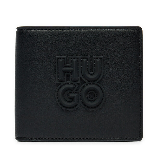 Portfel HUGO STK 50536043 Czarny -