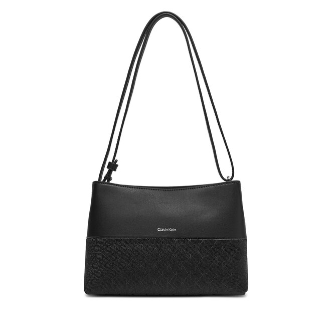 Torebka Calvin Klein Ck Mixmedia Convertible Bag_Mono - Czarny
