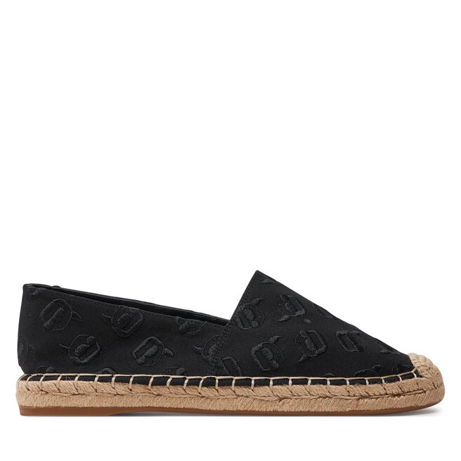 Espadryle KARL LAGERFELD - Czarny