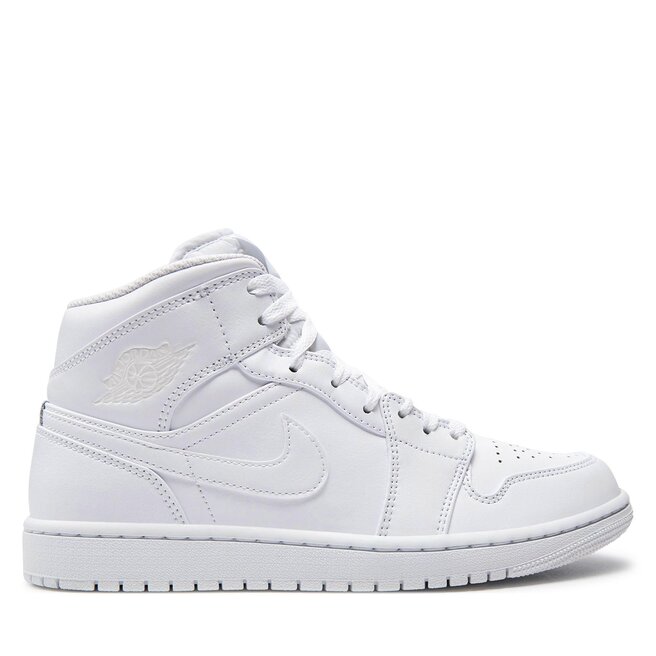 Sneakersy Nike Air Jordan 1 Mid - 136 Biały