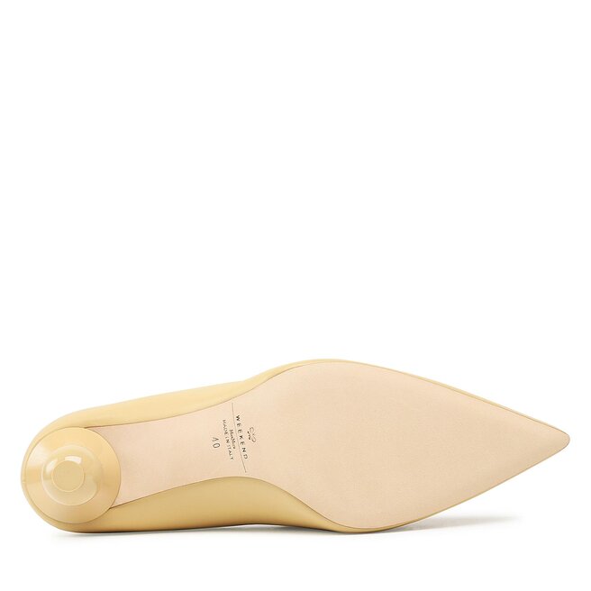 Weekend Max Mara Pantofi cu toc subțire Weekend Max Mara Renza 2355210132600 Camomilla