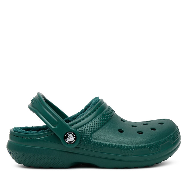 Klapki Crocs Classic Lined Clog - Zielony