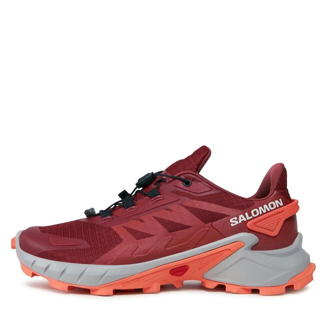Salomon Pantofi Salomon Supercross 4 L47316500 Syrah/Ashes Of Roses/Coral