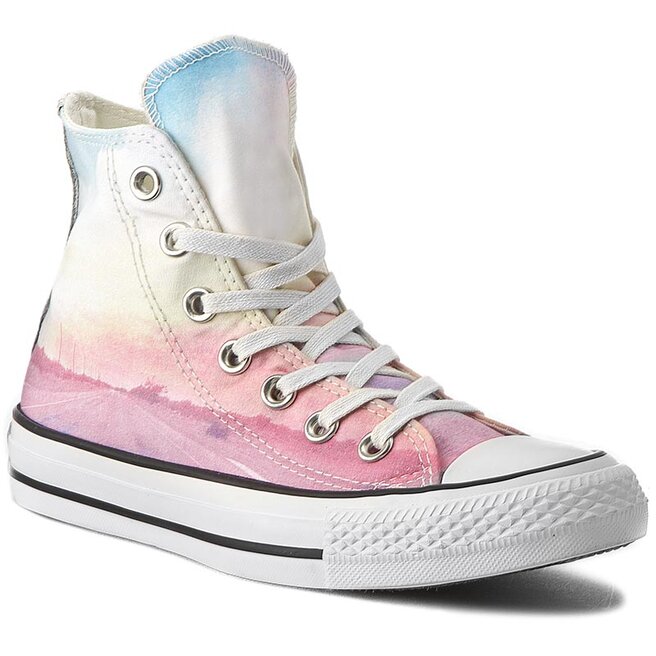 Pink plastic converse