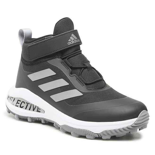 adidas Boty adidas Fortarun Atr El K GZ180 Core Black/Silver Mettalic/Cloud White