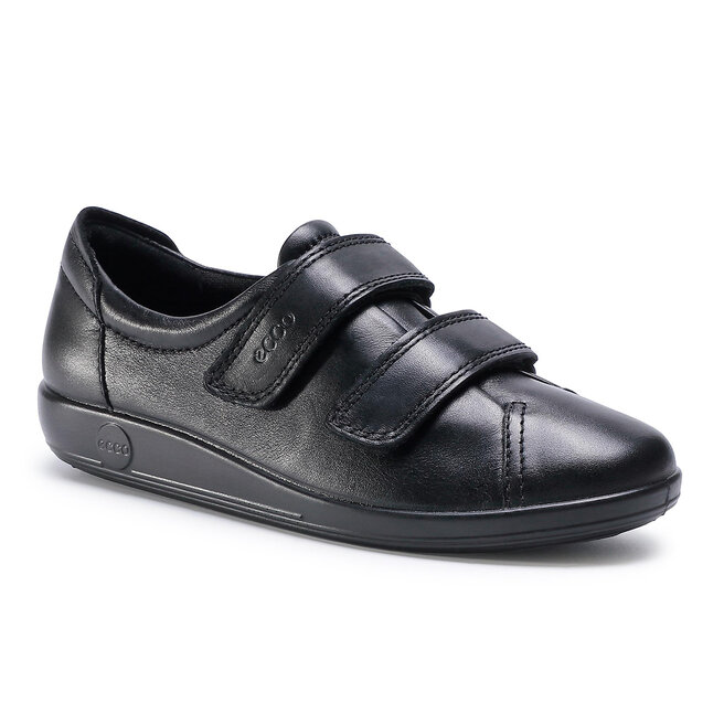 Pantofi ECCO Soft 2.0 20651356723 Black With Black Sole 2.0 imagine noua gjx.ro
