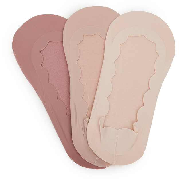 Skarpety Nine West LA_NW_4WB_009_SS25 (3-PACK) - Różowy