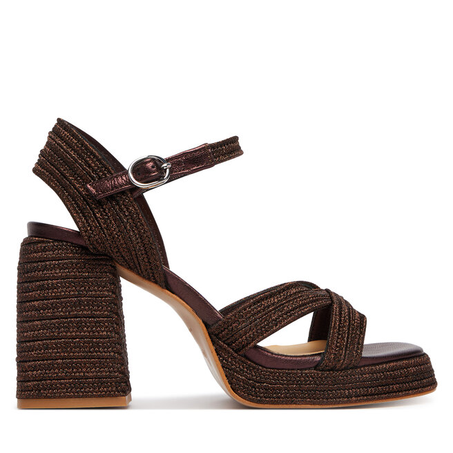 Espadryle Castañer Valle 23116 Brązowy - kobiece