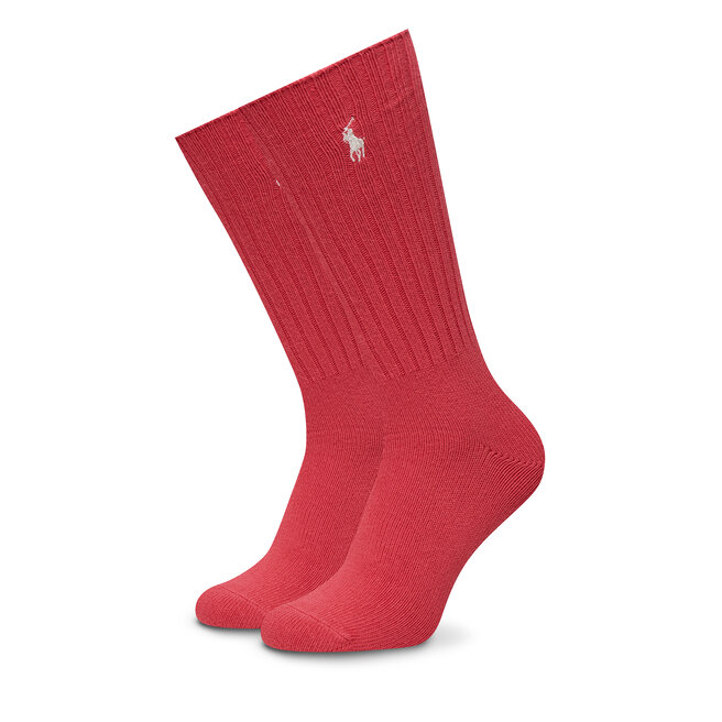 Skarpety wysokie damskie Polo Ralph Lauren - Różowy