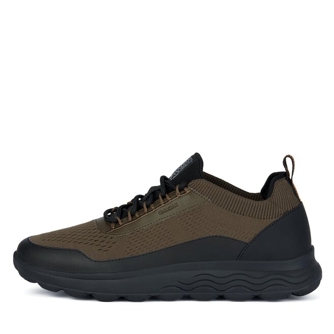 Geox SPHERICA - Zapatillas - Musk/military/marrón