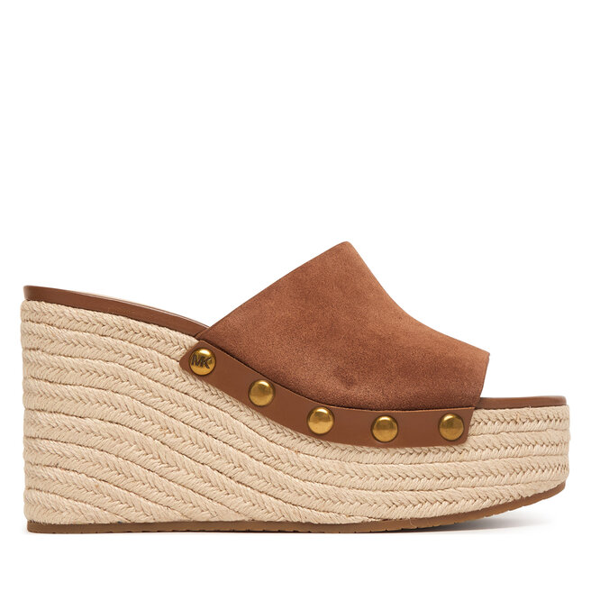 Espadryle MICHAEL Michael Kors Mayes 40S6MYMS1S Brązowy - kobiece