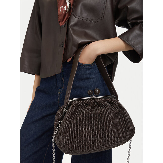 Torebka Weekend Max Mara 2615511105650 Brązowy ciemny -