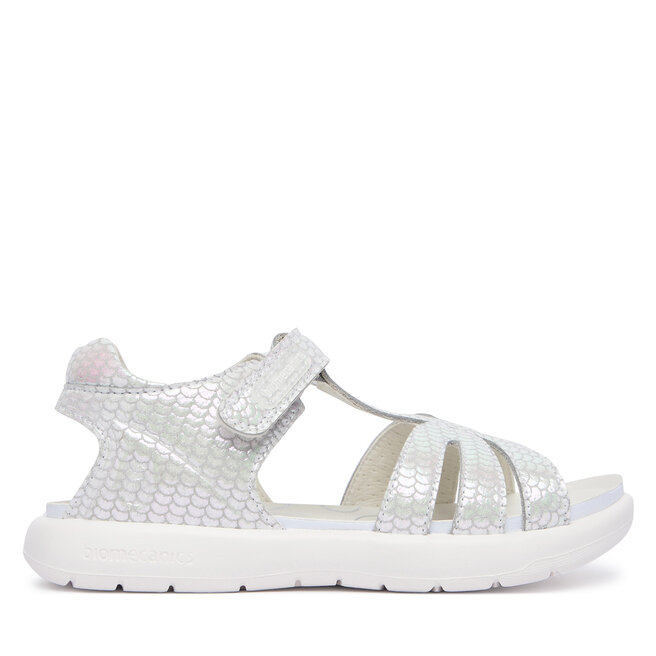 Sandały Biomecanics 262207 S Srebrny - dziewczęce