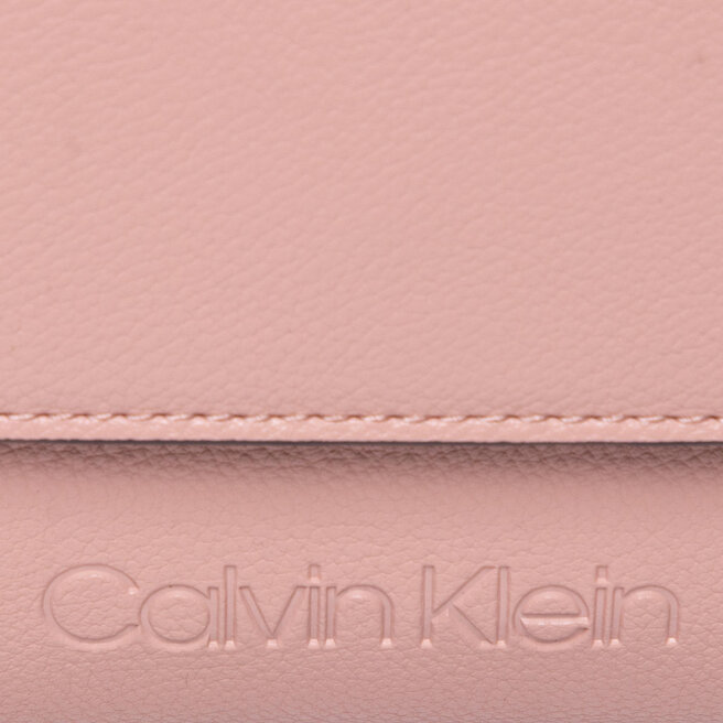 Torebka Calvin Klein Flap Shoulder Bag Md K60K607041 Różowy eobuwie