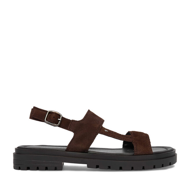 Sandały Lasocki CEO-WI34-3310-18650 Brązowy ciemny - kobiece