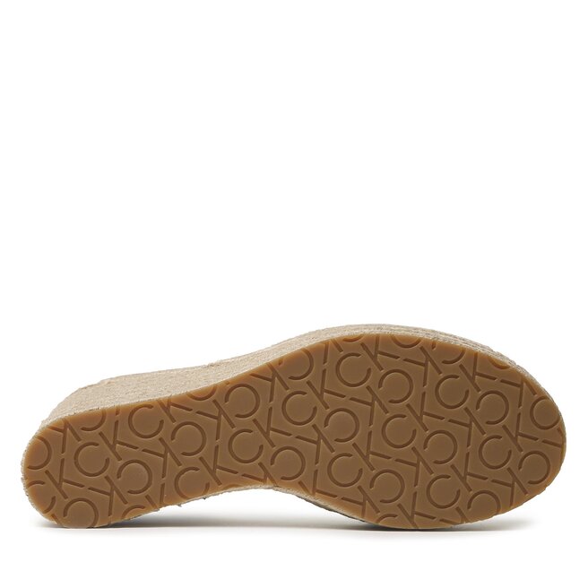 Calvin Klein Еспадрили Calvin Klein Wedge 50Hh-Jq HW0HW01490 Neutral Mono 02R