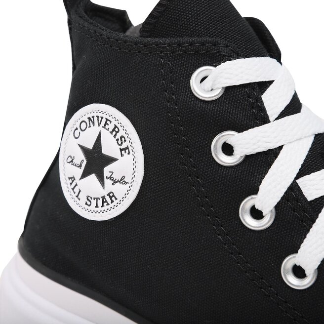 Converse Sneakers aus Stoff Converse Ctas Lugged Lift Hi A03011C Black/Black/White