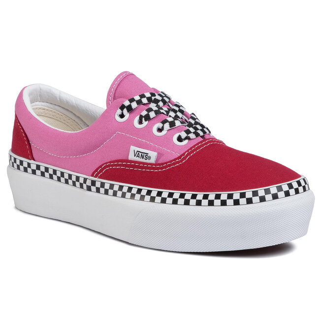 Vans platform con top rose