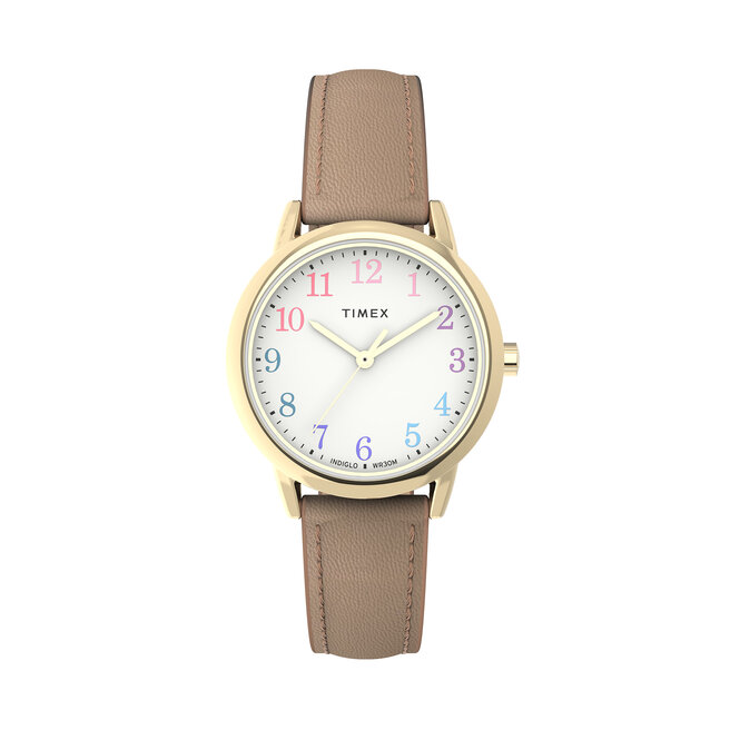 Ρολόι Timex Easy Reader Classic Beige