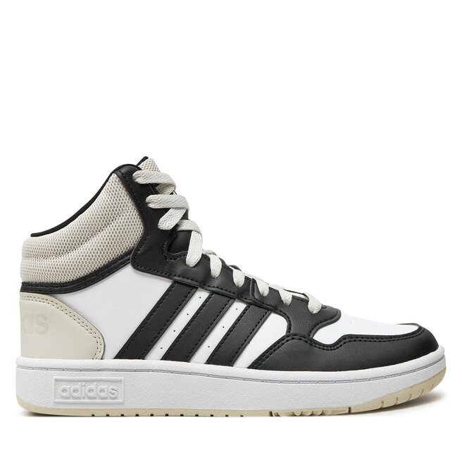 Sneakersy adidas Hoops 3.0 Mid K - Czarny